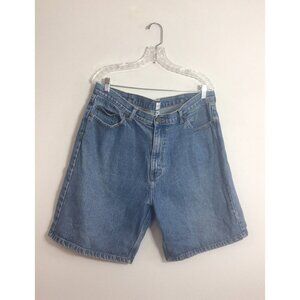 Vintage Y2K CK Calvin Klein Blue Denim Jean Shorts Jorts Mens 38